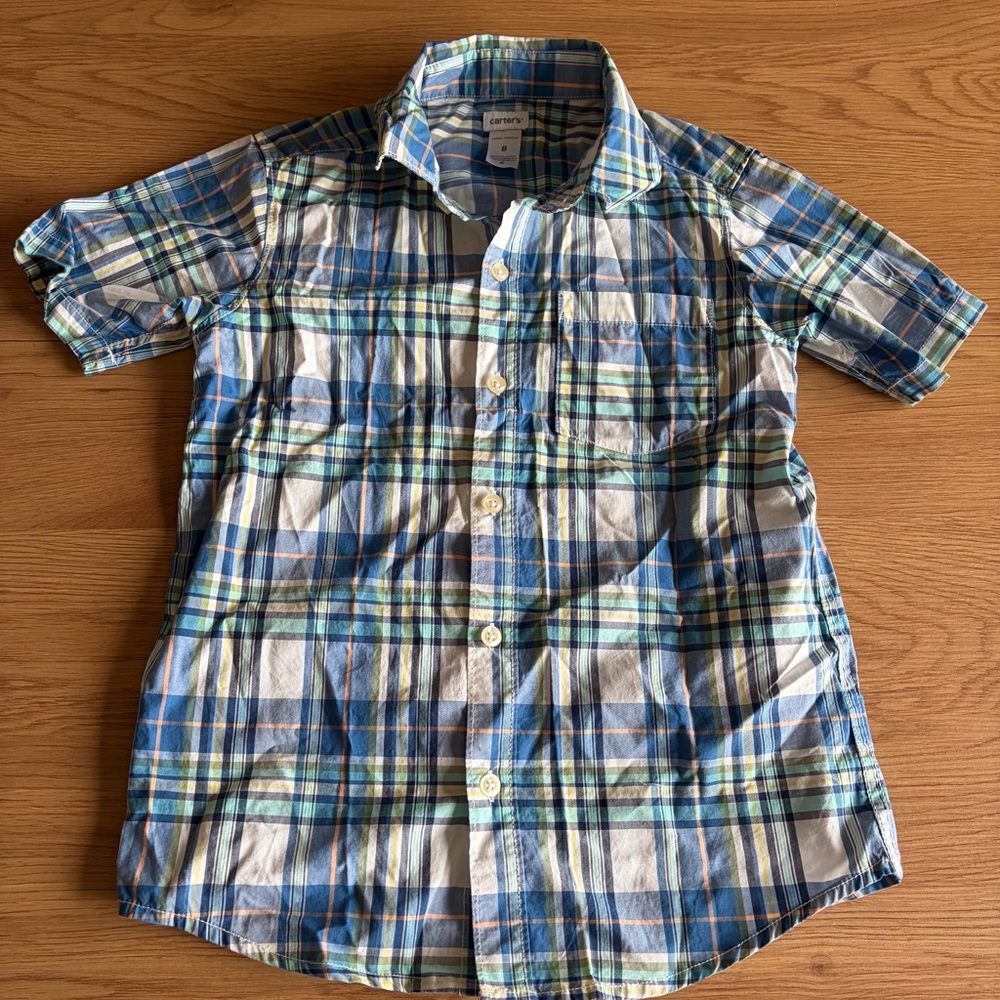 Carter's Multicolor Plaid Shirt